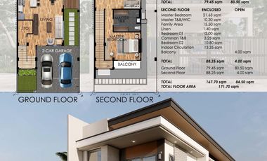 For Sale 4 Bedroom 2 Storey Single Attached House in Metropolis, Cebu City