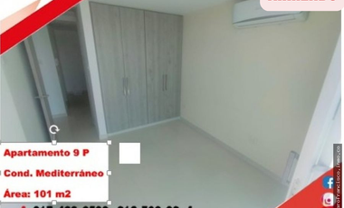 SE ARRIENDA ESPECTACULAR APARTAMENTO - C. RES. MEDITERRANEO - NEIVA (H)