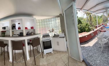 Casa amueblada en renta en Acapantzingo, Cuernavaca, Morelos