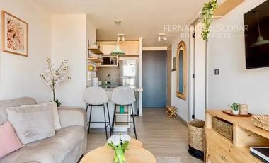 CONCON - VENDE DEPTO 1D 1B 1E BODEGA - COSTAS DE MONTEMAR