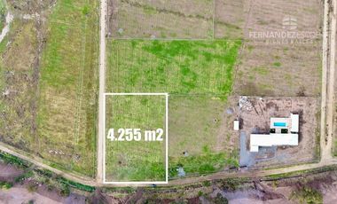 CALLE LARGA - VENDE TERRENO DE 4.255m2 - HACIENDA EL GUINDAL