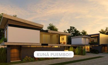 HERMOSA CASA MODERNA DE VENTA EN URBANIZACIÓN PRIVADA PUEMBO!!
