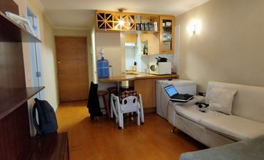 SE VENDE DEPARTAMENTO 1D +1B ,SANTIAGO CENTRO