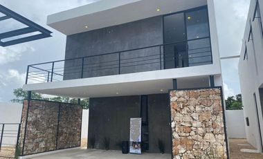 Conjunto de casas en venta ubicado en conkal , salida directa a carretera chicxulub-Merida