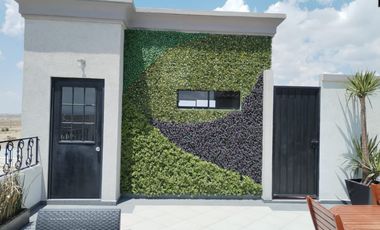 Departamento con roof garden en venta, dos recamaras. Muy cerca de la CDMX