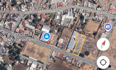 TERRENO EN RENTA (ENTRADA PRINCIPAL A TARIMBARO) $30 x m2