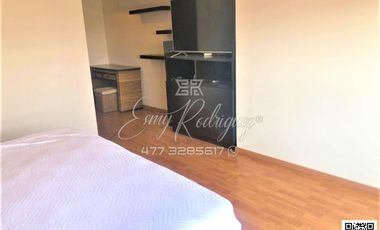 DEPARTAMENTO  EN RENTA León,Gto; CERCA DE PLAZA MAYOR,  3 REC. AMUEBLADO, METROPOLITANO