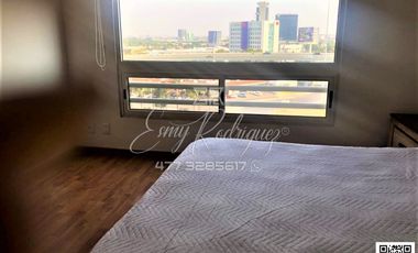 DEPARTAMENTO  EN RENTA León,Gto; CERCA DE PLAZA MAYOR,  3 REC. AMUEBLADO, METROPOLITANO