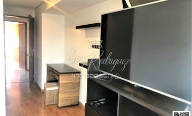 DEPARTAMENTO  EN RENTA León,Gto; CERCA DE PLAZA MAYOR,  3 REC. AMUEBLADO, METROPOLITANO