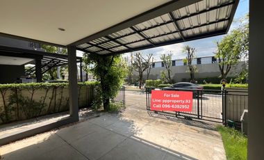Rare item! with a ground-floor bedroom Townhome for sale Baan Klang Muang The Edition Rama 9-Onnut