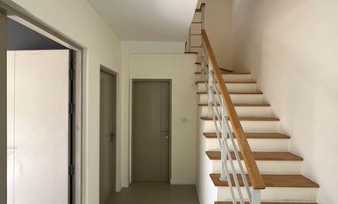 Rare item! with a ground-floor bedroom Townhome for sale Baan Klang Muang The Edition Rama 9-Onnut
