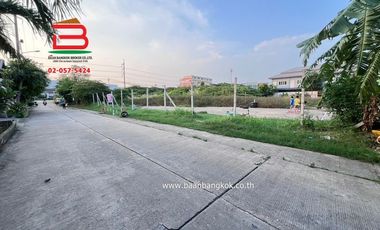 ขาย/เช่า ที่ดินเปล่า ติดถนนเศรษฐกิจ 1 (ซอยคลองนา) เนื้อที่ 3-2-26 ไร่ ถนนเศรษฐกิจ 1 ตำบลนาดี (บางปิ้ง) อำเภอเมืองสมุทรสาคร จังหวัดสมุทรสาคร