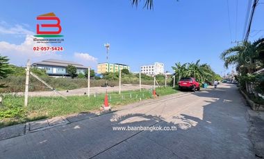 ขาย/เช่า ที่ดินเปล่า ติดถนนเศรษฐกิจ 1 (ซอยคลองนา) เนื้อที่ 3-2-26 ไร่ ถนนเศรษฐกิจ 1 ตำบลนาดี (บางปิ้ง) อำเภอเมืองสมุทรสาคร จังหวัดสมุทรสาคร