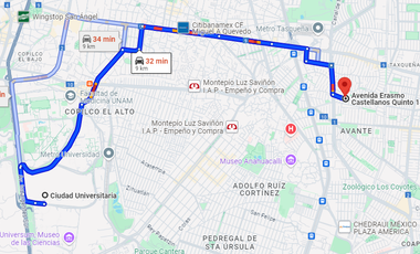casa en venta en colonia educación en Coyoacán
