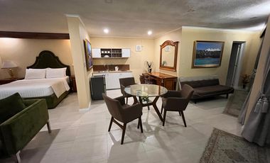 Finest Residential Service Property nestled in a tropical park with ocean view