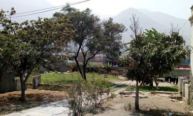 VENTA TERRENO CHOSICA ZONA CENTRICA