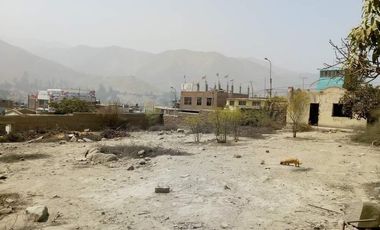 VENTA TERRENO CHOSICA ZONA CENTRICA