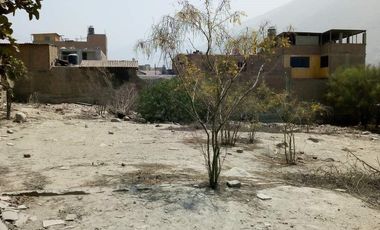 VENTA TERRENO CHOSICA ZONA CENTRICA