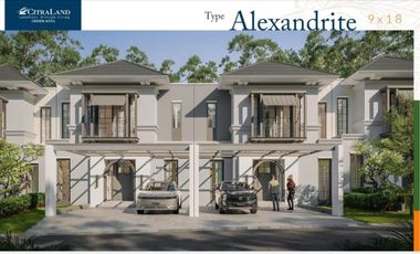 Rumah Citraland Gresik Kota Cluster Golden Wood Type Alexandrite