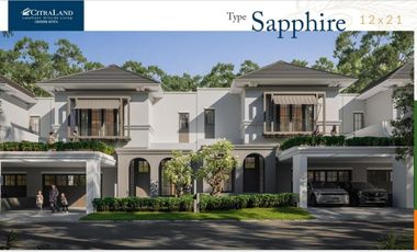 Rumah Citraland Gresik Kota Cluster Blue Oasis Type Sapphire Gresik