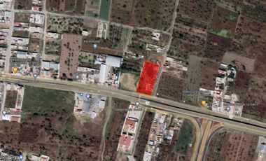 VENTA DE LOTE DE TERRENO SOBRE CARRETERA FEDERAL PUEBLA - HUEJOTZINGO EN HUEJOTZINGO