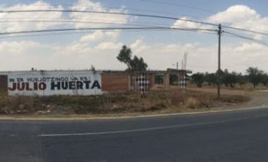VENTA DE LOTE DE TERRENO SOBRE CARRETERA FEDERAL PUEBLA - HUEJOTZINGO EN HUEJOTZINGO