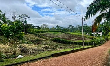 TERRENO DE VENTA EN PEDRO VICENTE MALDONADO, NOROCCIDENTE DE QUITO