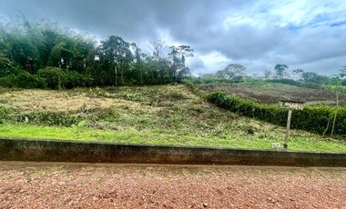 TERRENO DE VENTA EN PEDRO VICENTE MALDONADO, NOROCCIDENTE DE QUITO