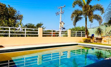 CASA CON ALBERCA EN MORELOS ESCRITURADA A CREDITO AMUEBLADA , JOJUTLA , TEQUESQUITENGO ,  TEHUIXTLA , INFONAVIT ,  INVERSION , RENTA FIN DE SEMANA