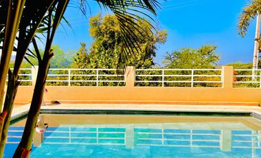 CASA CON ALBERCA EN MORELOS ESCRITURADA A CREDITO AMUEBLADA , JOJUTLA , TEQUESQUITENGO ,  TEHUIXTLA , INFONAVIT ,  INVERSION , RENTA FIN DE SEMANA