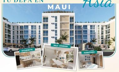 BOULEVARD ASIA - PREVENTA DEPARTAMENTOS + COCHERA DESDE 40M2 CONDOMINIO  - ASIA  km 98 Panam.Sur