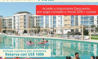 BOULEVARD ASIA - PREVENTA DEPARTAMENTOS + COCHERA DESDE 40M2 CONDOMINIO  - ASIA  km 98 Panam.Sur