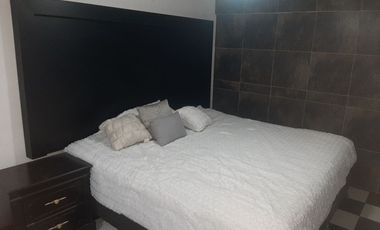 DEPARTAMENTO AMUEBLADO EN RENTA EN GUADALUPE, NUEVO LEON, ZONA FRACC AZTECA, A 3' DE MULTIPLAZA LINDAVISTA, COCHERA TECHADADA AUTOMATIZADA