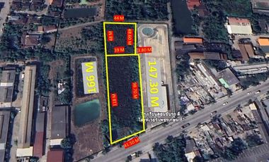 Opportunity to Achieve Success! Prime Land with High Potential for Business For sale: a beautiful plot of land covering 3 rai 3 ngan 94.6 sq. wah in a