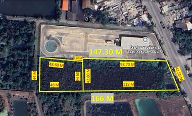 Opportunity to Achieve Success! Prime Land with High Potential for Business For sale: a beautiful plot of land covering 3 rai 3 ngan 94.6 sq. wah in a