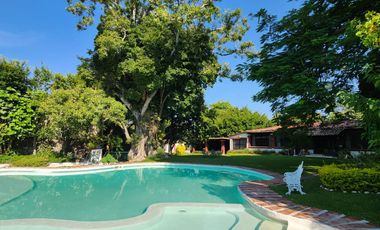 CASA DE CAMPO EN CHICONCUAC MORELOS 11 HABITACIONES ALBERCA Y JARDIN