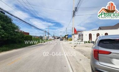 ที่ดินพร้อมบ้านเดี่ยวชั้นเดียวติดโครงการทรอปิคอลเลควิว อำเภอชะอำ เพชรบุรี เนื้อที่ 61 ตารางวา