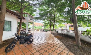 ที่ดินพร้อมบ้านเดี่ยวชั้นเดียวติดโครงการทรอปิคอลเลควิว อำเภอชะอำ เพชรบุรี เนื้อที่ 61 ตารางวา