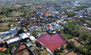 Prime 25.50 Are Leasehold Land in Bukit – Ungasan: Affordable Long-Term Investment in Bali