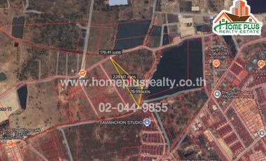 ที่ดินใกล้ท่าอากาศยานหัวหิน ตำบลชะอำ อำเภอชะอำ เพชรบุรี เนื้อที่ 3 ไร่ 2 งาน 5 ตารางวา