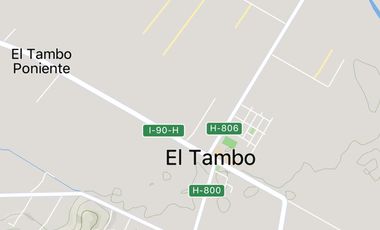 Vendo parcela con Casa completamente amoblada y equipada en El Tambo