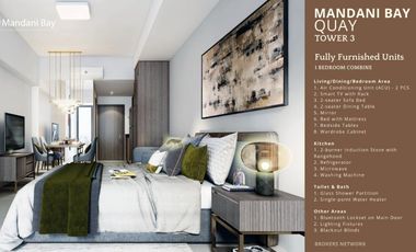 Fully Furnished Condo Unit in Mandani Bay
