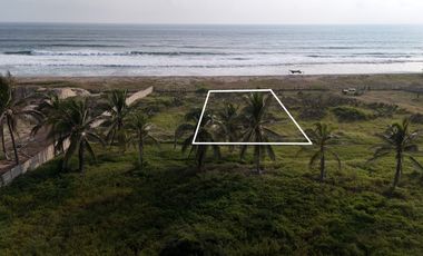 Terreno en Playa Agua Balnca Frente Al Mar