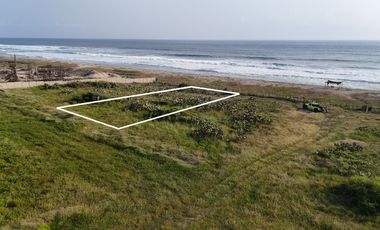 Terreno en Playa Agua Balnca Frente Al Mar