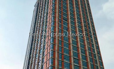 Loft a estrenar en renta en Lomas de Sotelo SIN MUEBLES CW 25-1202
