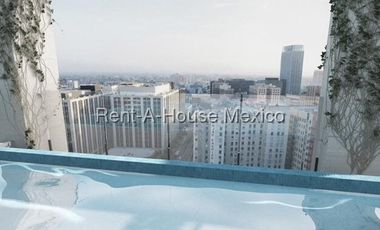 Loft a estrenar en renta en Lomas de Sotelo SIN MUEBLES CW 25-1202