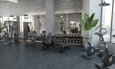 Loft a estrenar en renta en Lomas de Sotelo SIN MUEBLES CW 25-1202