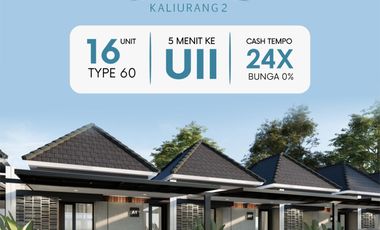 Rumah Cantik Modern di Sleman Utara dekat Kopi Rolas
