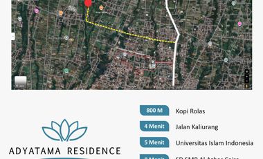 Rumah Cantik Modern di Sleman Utara dekat Kopi Rolas