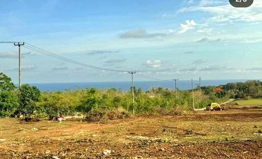 Tanah view Laut 1 hektar di Ungasan kuta selatan , cocok untuk di kavling
